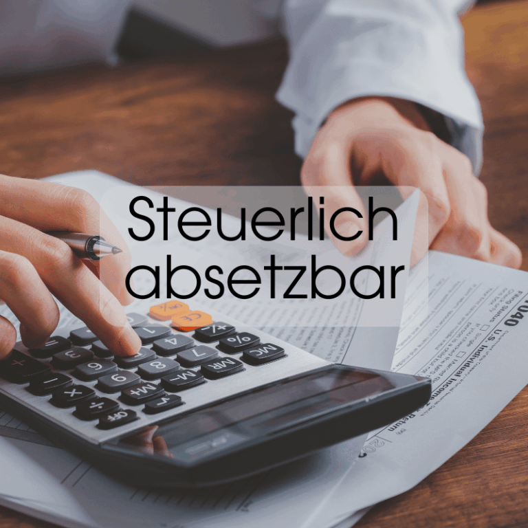 Steuerlich absetzbar